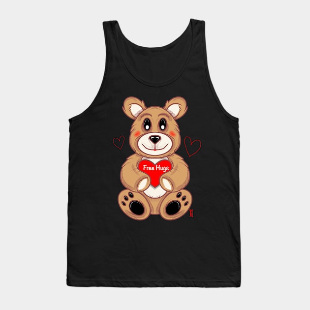 Free hugs bear Tank Top by Chillateez 